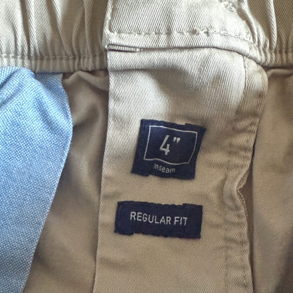 Chubbies Men's Light Tan Flat Front Shorts - Picture 3 of 4